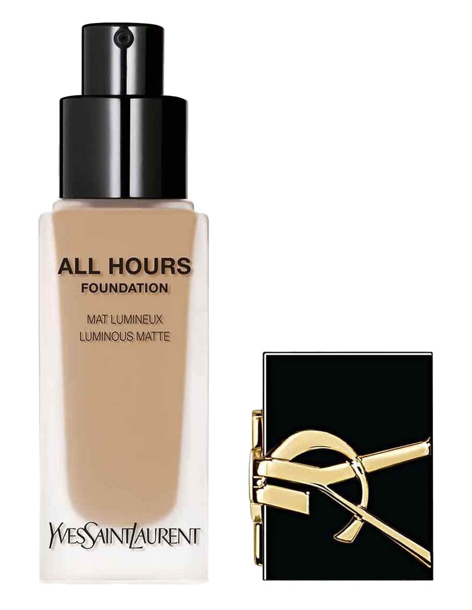 Base de maquillaje líquida ysl all hours foundation mate