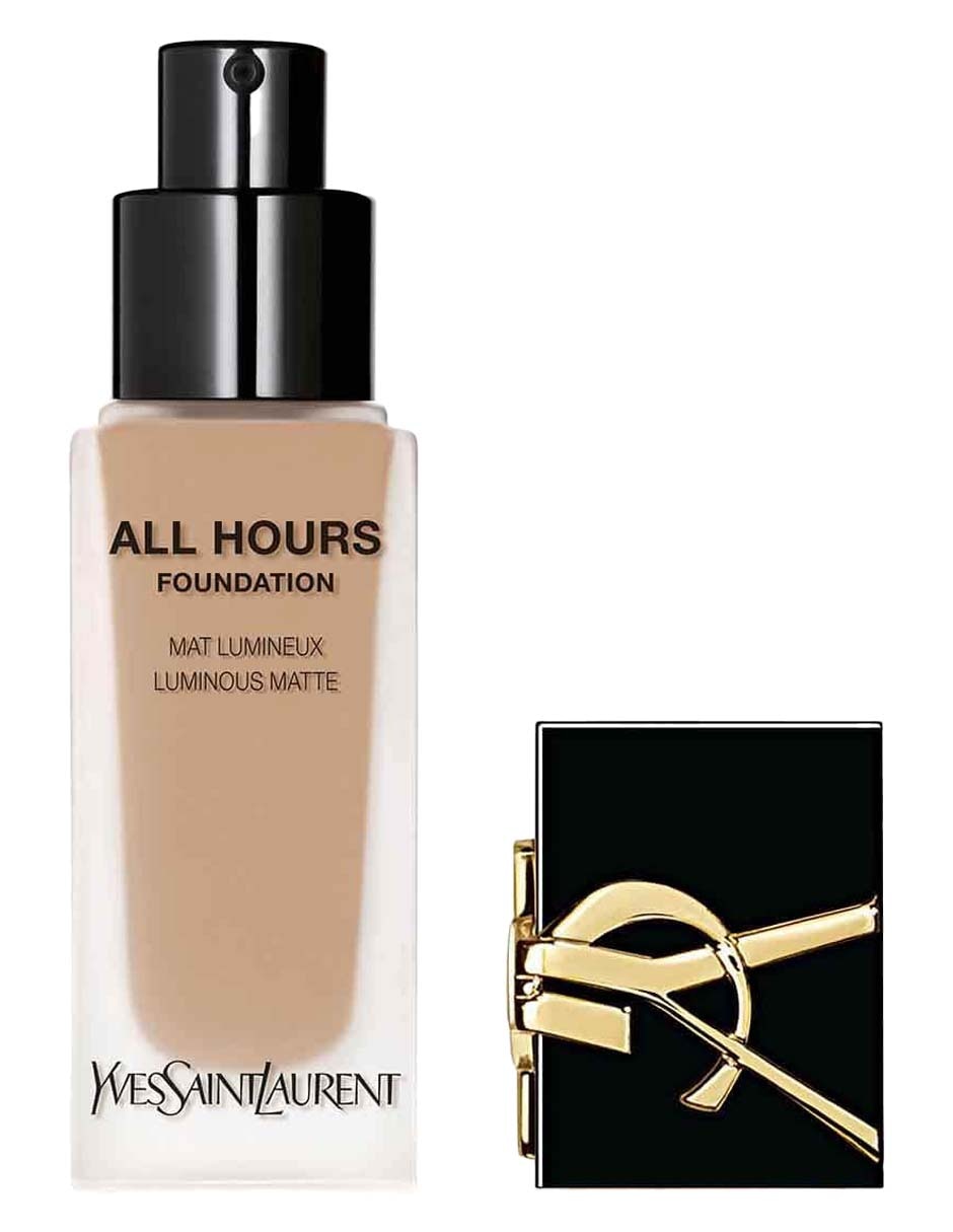 Base de maquillaje líquida ysl all hours foundation mate Base de maquillaje líquida ysl all hours foundation mate