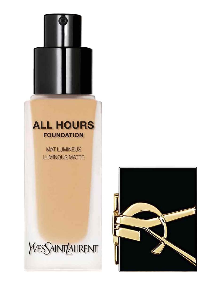 Base de maquillaje líquida ysl all hours foundation mate