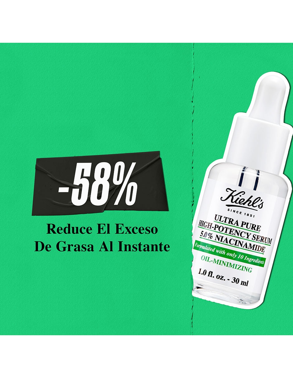 Sérum matificante facial Ultra Pure High-Potency todo tipo de piel 10