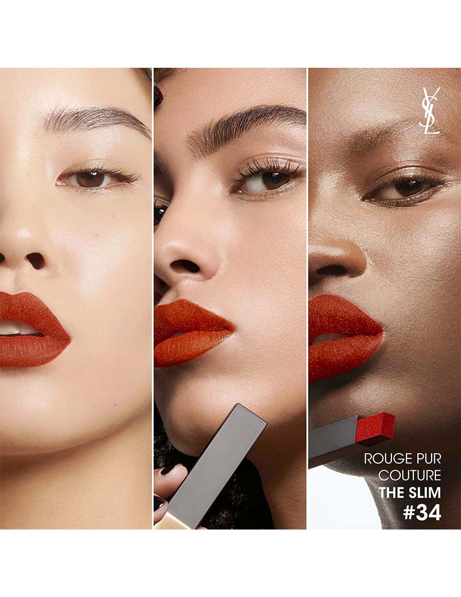 ROUGE PUR COUTURE THE SLIM,ROJO