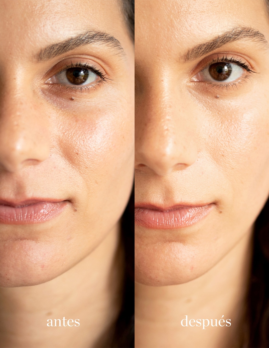CORRECTOR CON LICHI,BEIGE