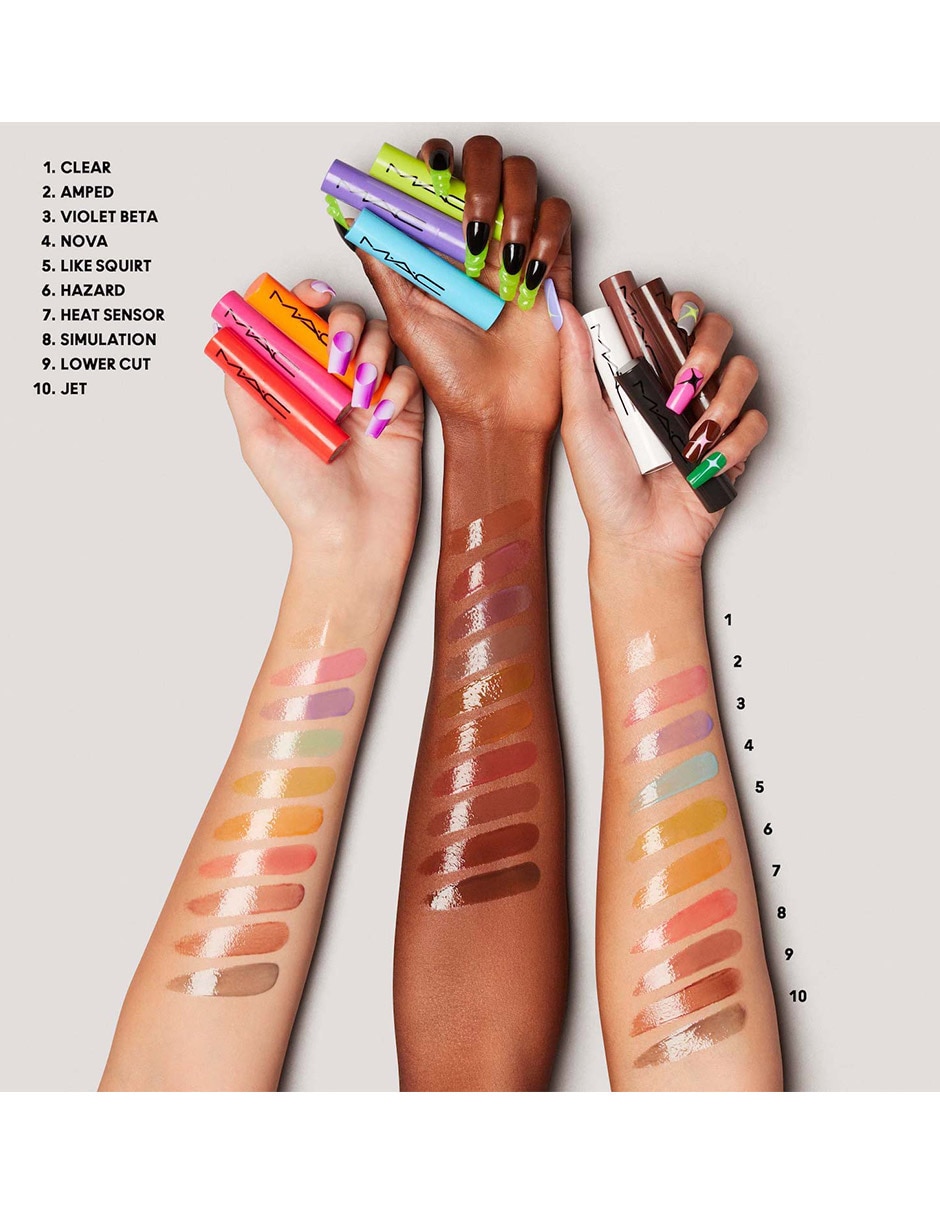 MAC SQUIRT GLOSS EN BARRA,AMARILLO