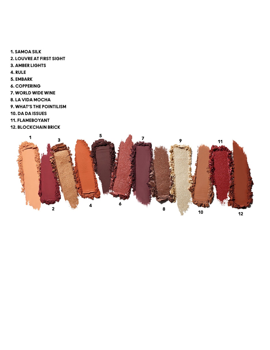 MAC CONNECT IN COLOUR PALETA SOMB X1,ROJ