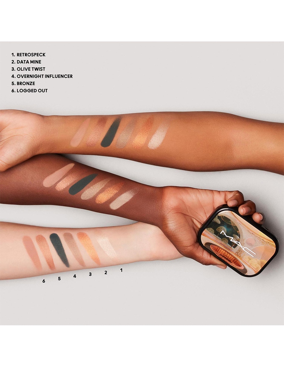 MAC CONNECT IN COLOUR PALETA SOMB,BRONCE