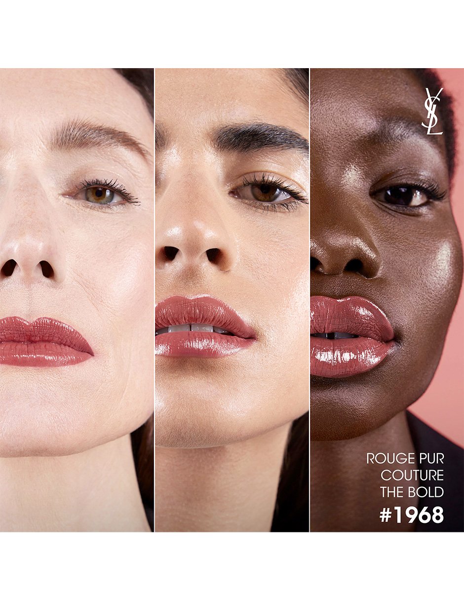 Labial brillante Rouge Pur Couture The Bold 2