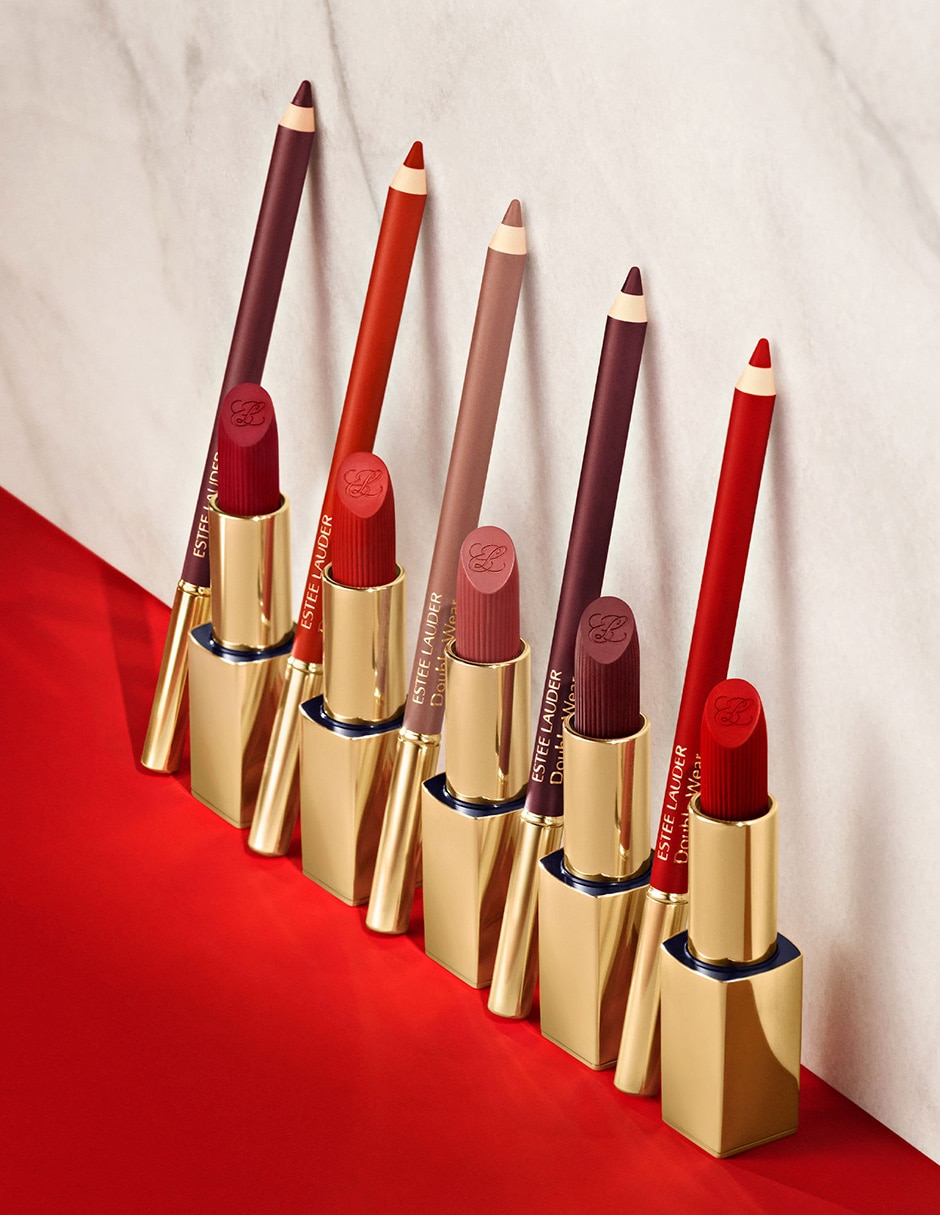 DELINEADOR PARA LABIOS EL DOUBLE WEA,ROJ