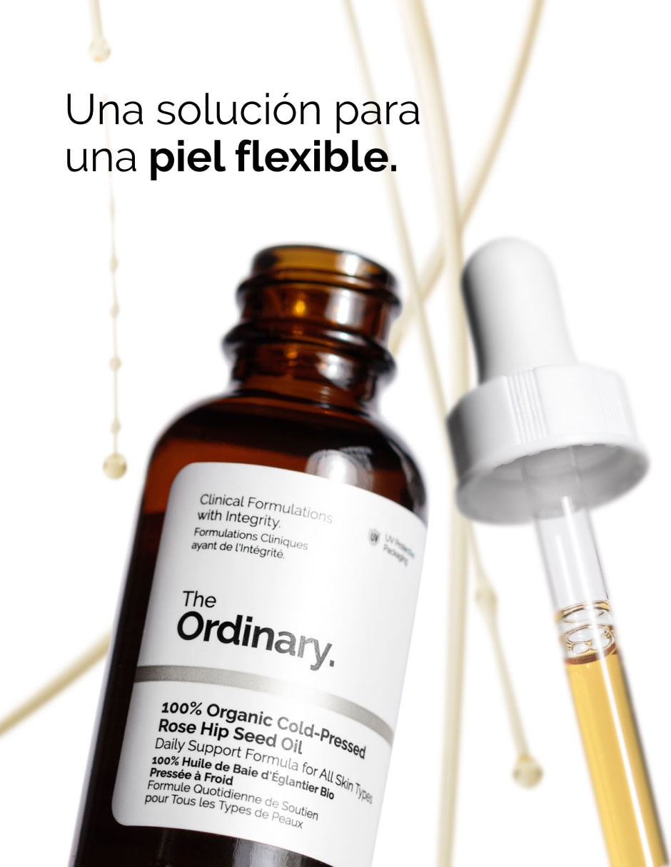 Tratamiento facial 100% Organic Coldpressed Rose Hip Seed Oil hidratante 3