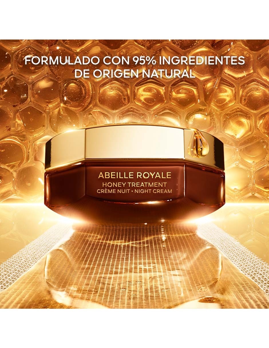 Crema facial recomendada para prevenir signos de la edad noche Abeille Royale para todo tipo piel 5