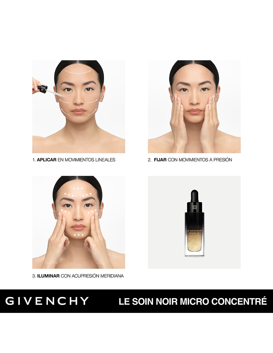 Tratamiento facial Le Soin Noir Microconcentré reafirmante Givenchy Givenchy Le Soin Noir 5