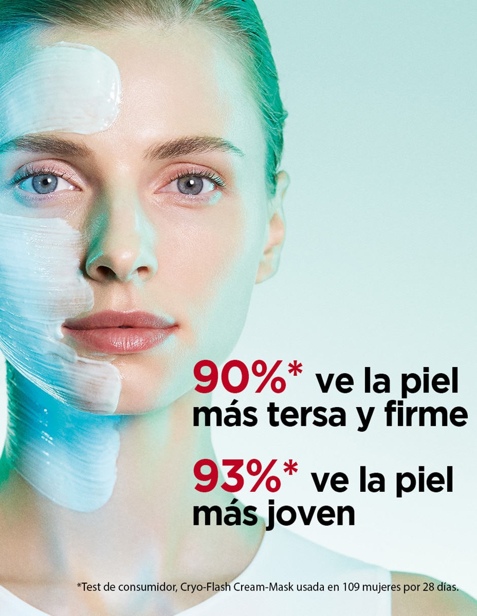 Cla Cryo Flash Cream Mask para reafirmar Flash Solutions 11