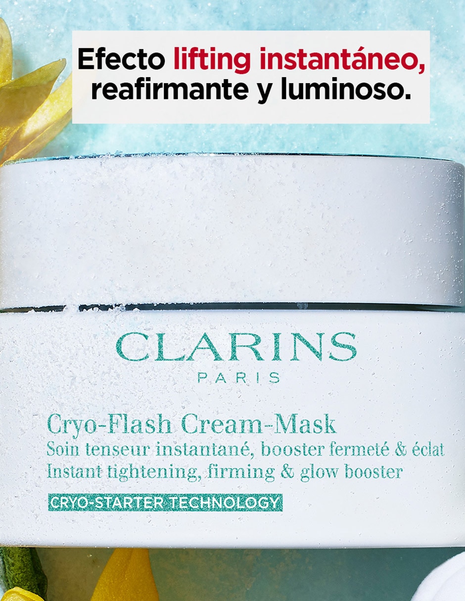 Cla Cryo Flash Cream Mask para reafirmar Flash Solutions 6