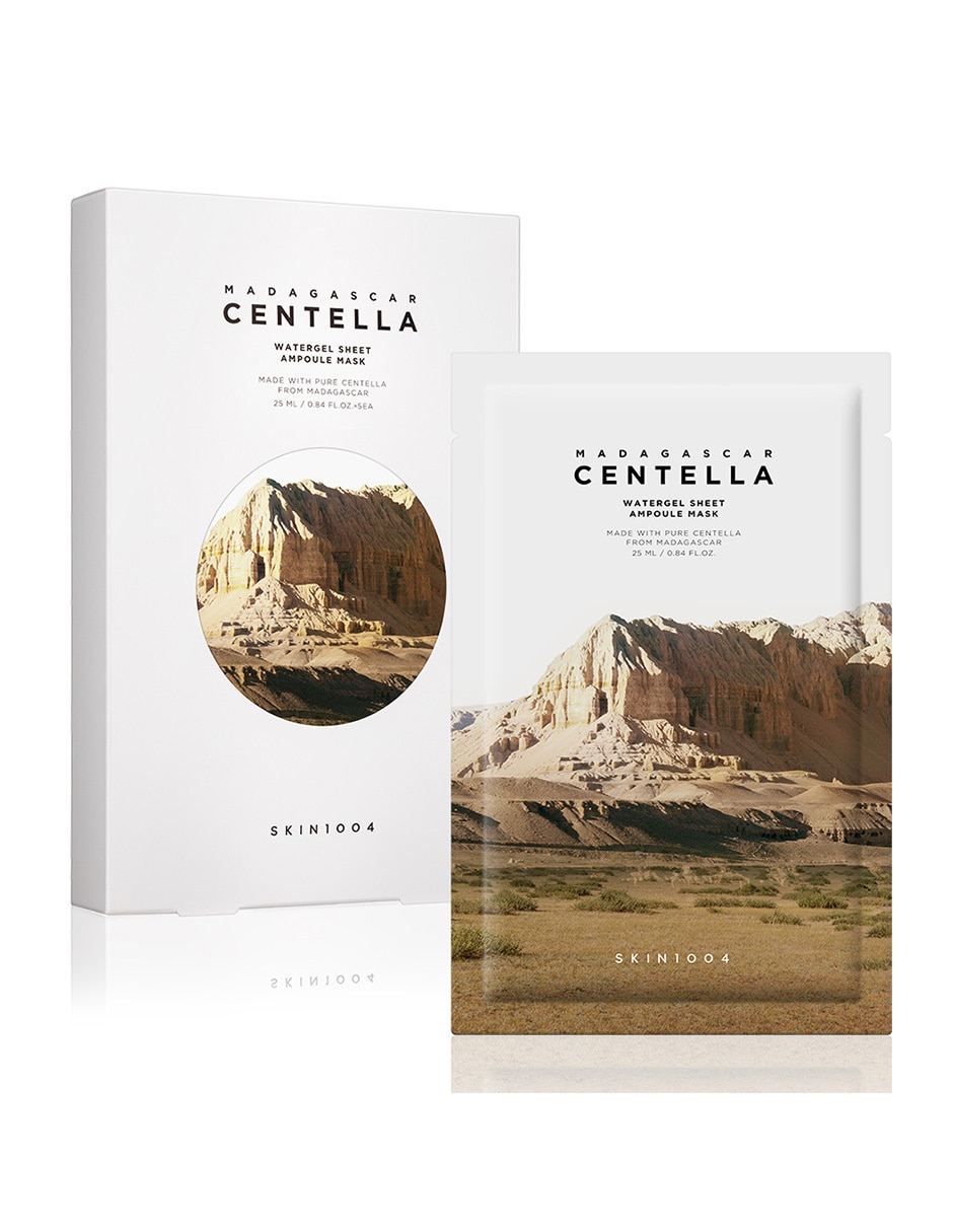 Madagascar Centella Watergel Sheet Ampoule Mask anti sequedad Madagascar Centella