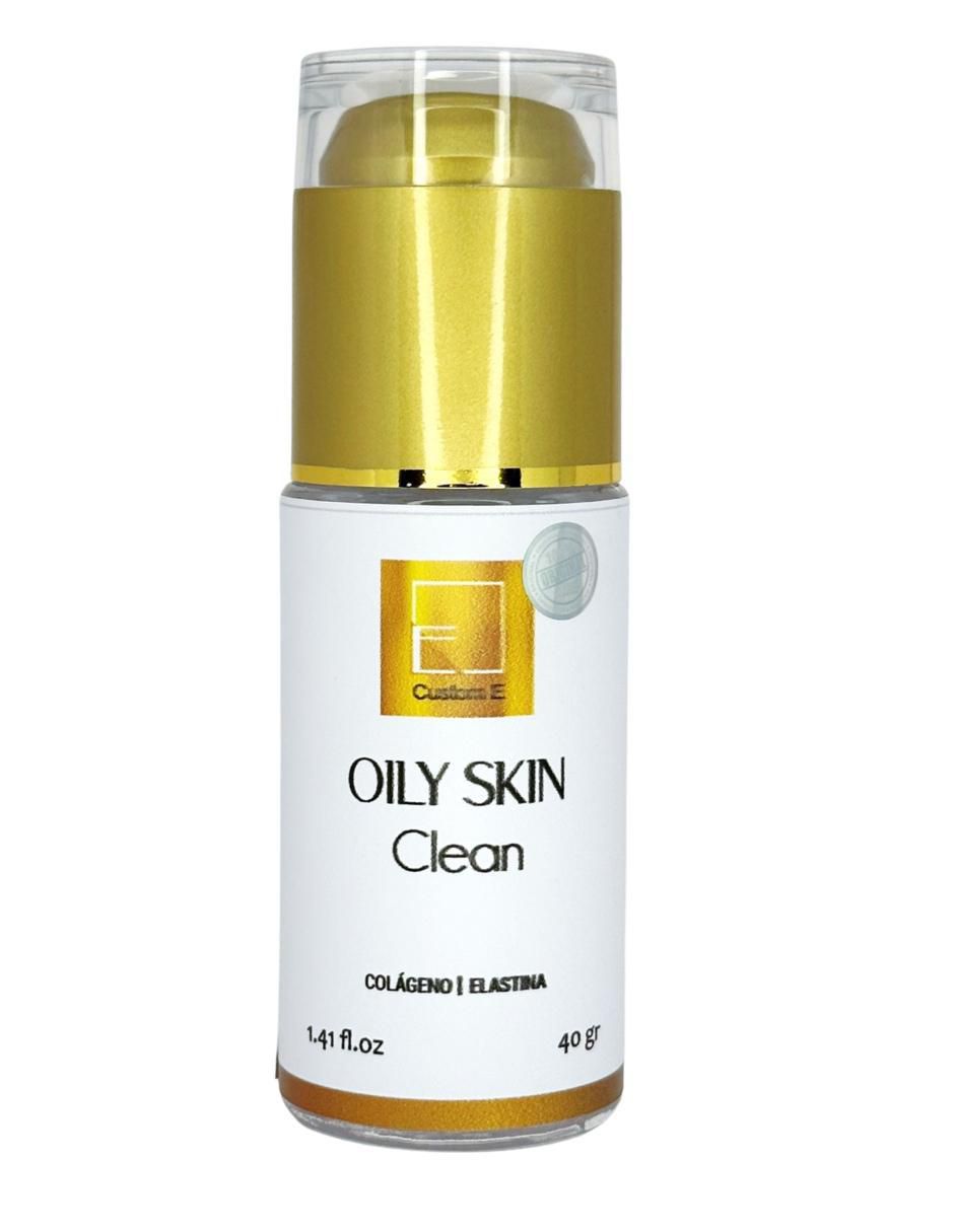 Crema facial recomendada para acné de día y noche Custom Face para piel grasa 1