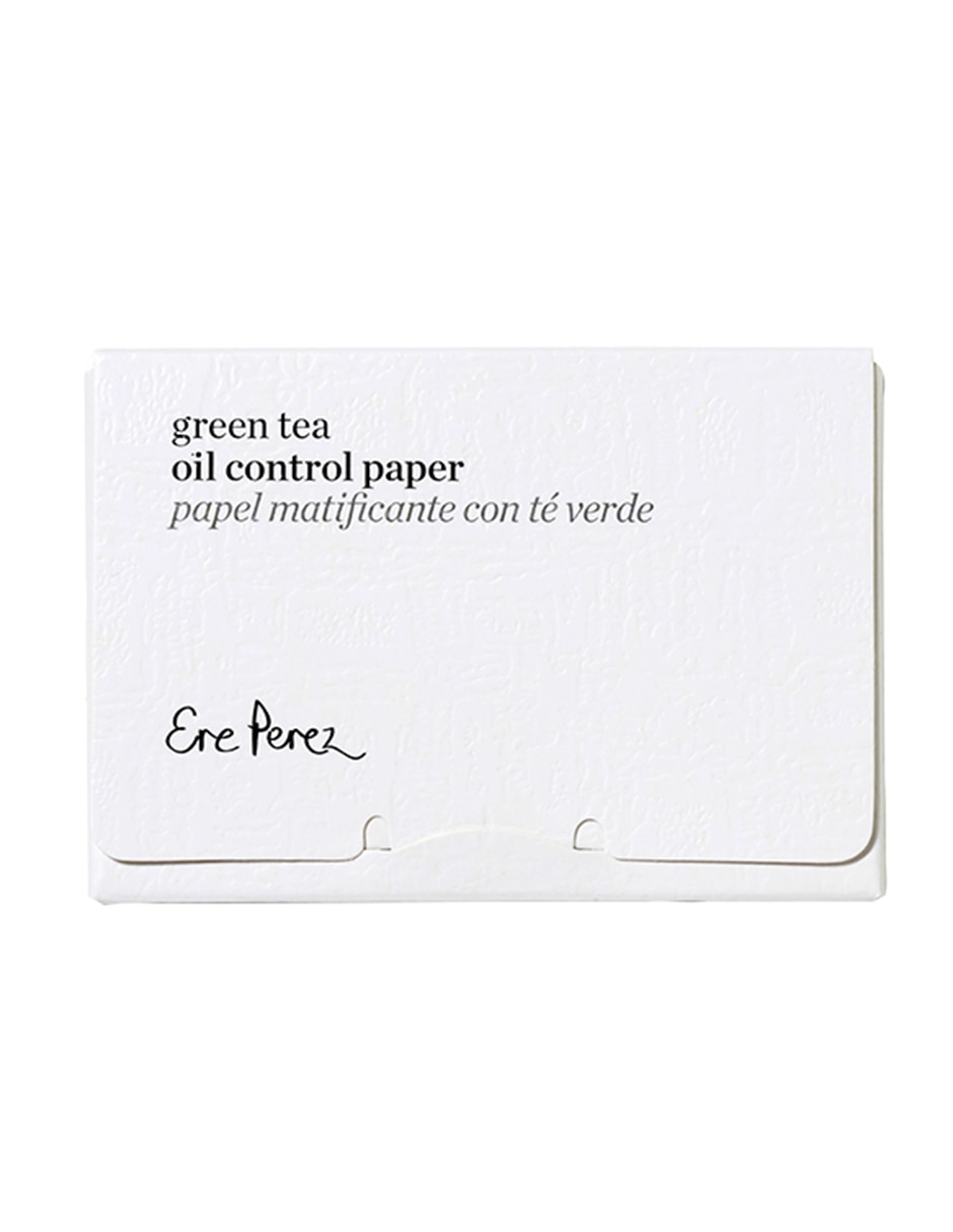 Limpiador facial Papel matificante con té verde para eliminar el brillo Limpiador facial Papel matificante con té verde para eliminar el brillo
