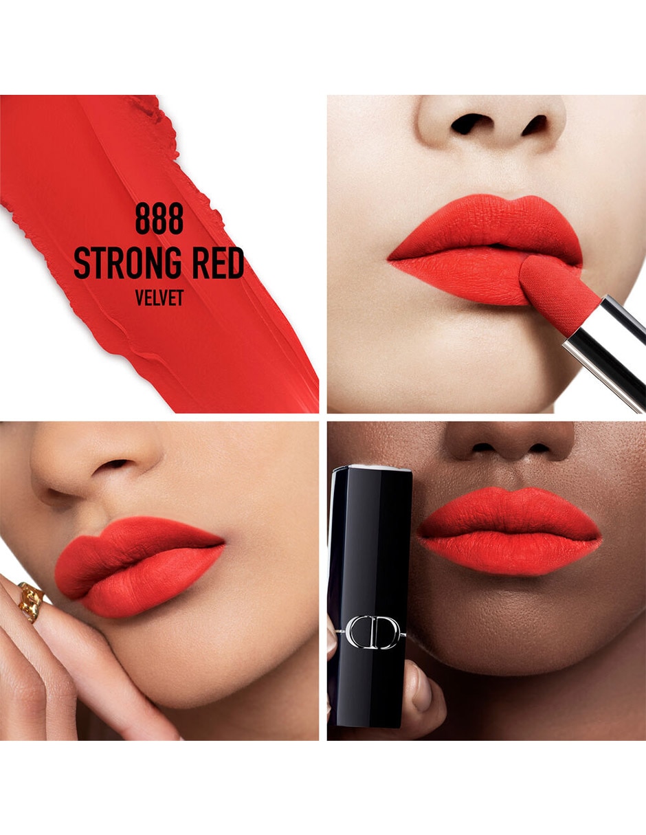 CD LABIAL VELVET ROUGE DIOR,NARANJA