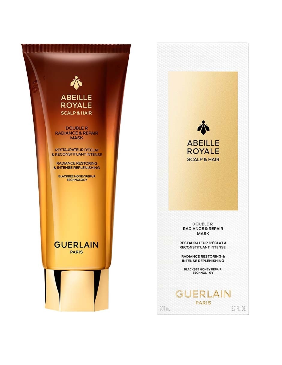 Mascarilla para cabello Abeille royale mascarilla double r luminosidad y reparación para nutrir 200 ml 2