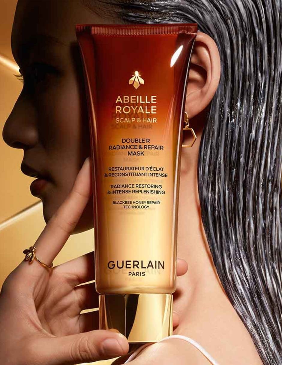 Mascarilla para cabello Abeille royale mascarilla double r luminosidad y reparación para nutrir 200 ml 11