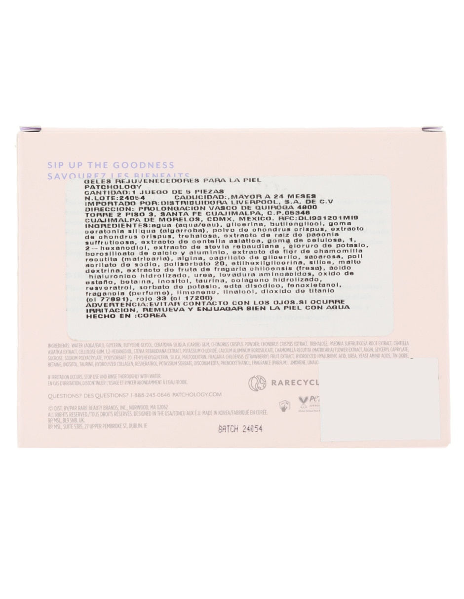 Mascarilla Rosé Lips para hidratar 4
