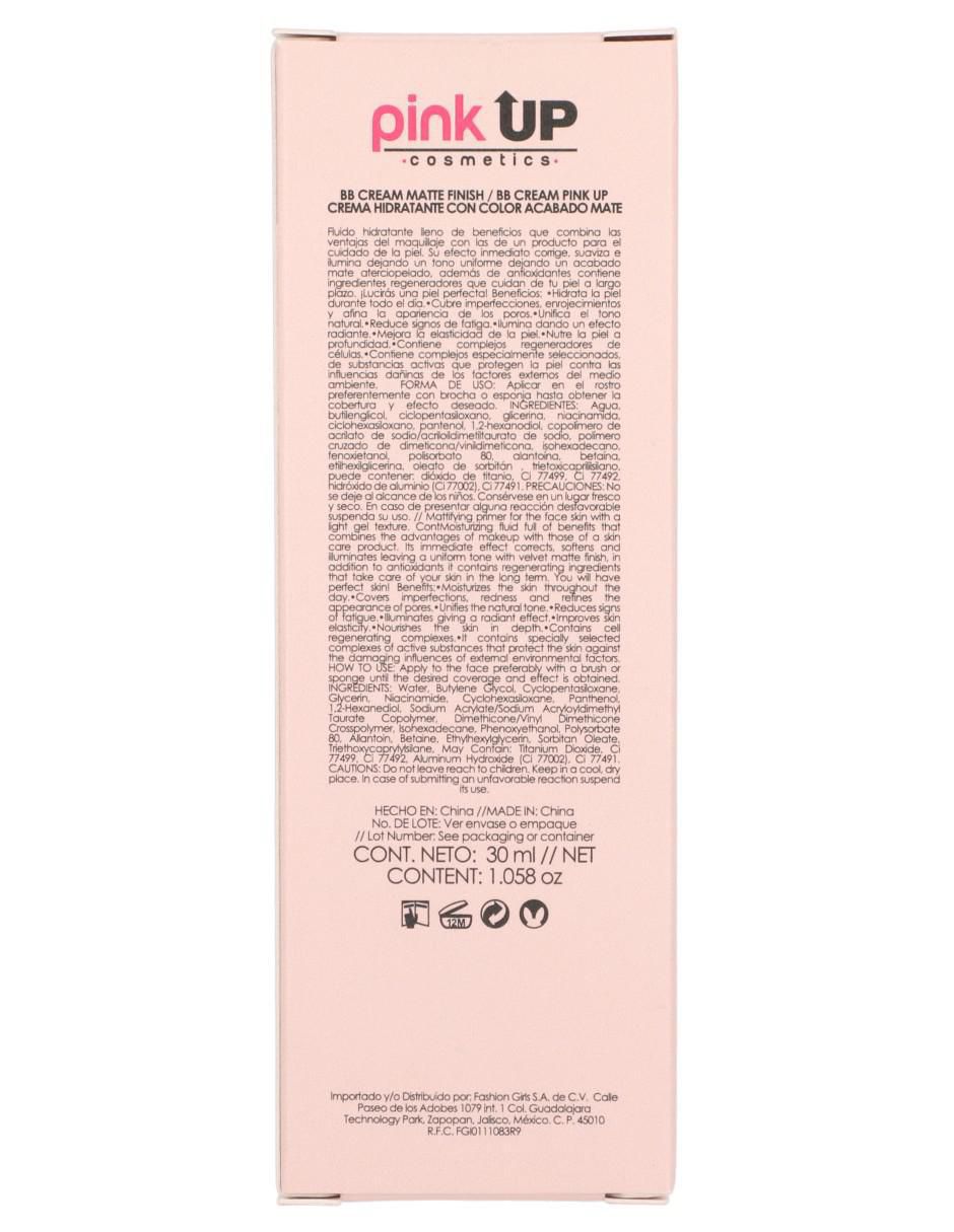 Base de maquillaje en crema Bb Cream mate