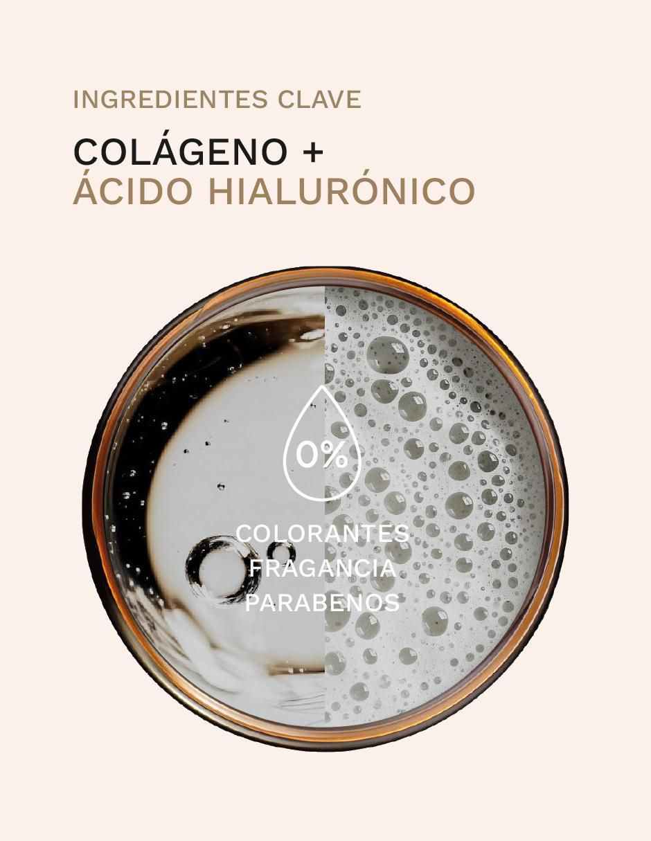 Set Dermolimpiador facial en gel ácido hialurónico + colágeno 500 ml c/u Premium para desintoxicar 4