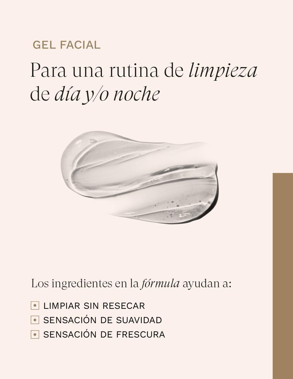 Set Dermolimpiador facial en gel ácido hialurónico + colágeno 500 ml c/u Premium para desintoxicar 5
