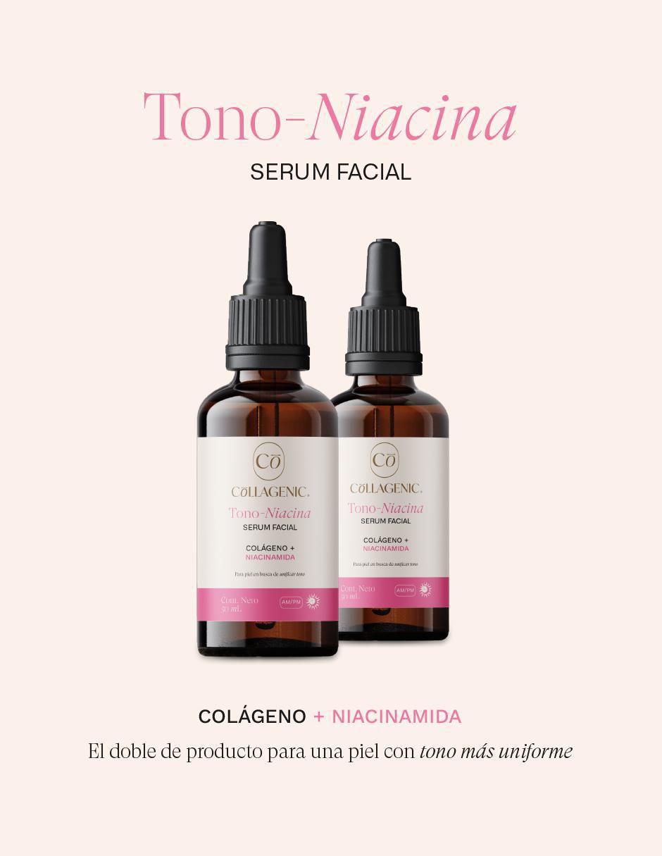 Sérum facial Set Niacinamida + Colágeno 50 ml C/U Collagenic todo tipo piel 3