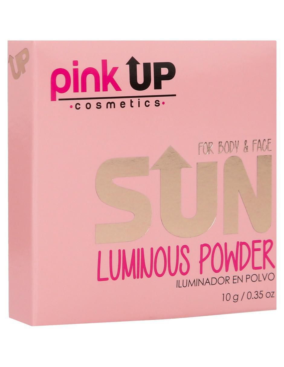 "iluminador" pink up cosmetics sin familia o colección