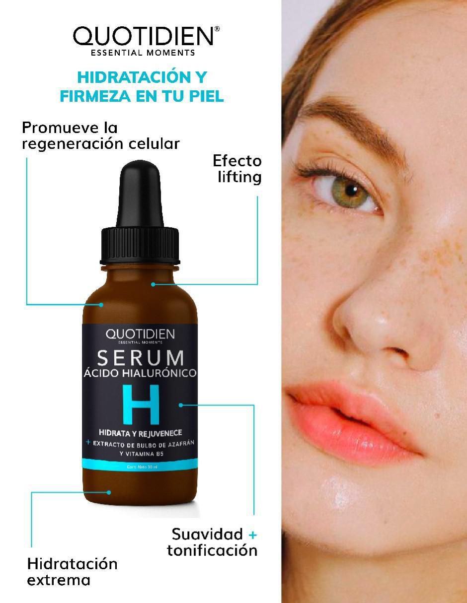Sérum facial vitamina C + Suero ácido hialurónico + niacinamida + glicólico Skin Care para todo tipo de piel 6
