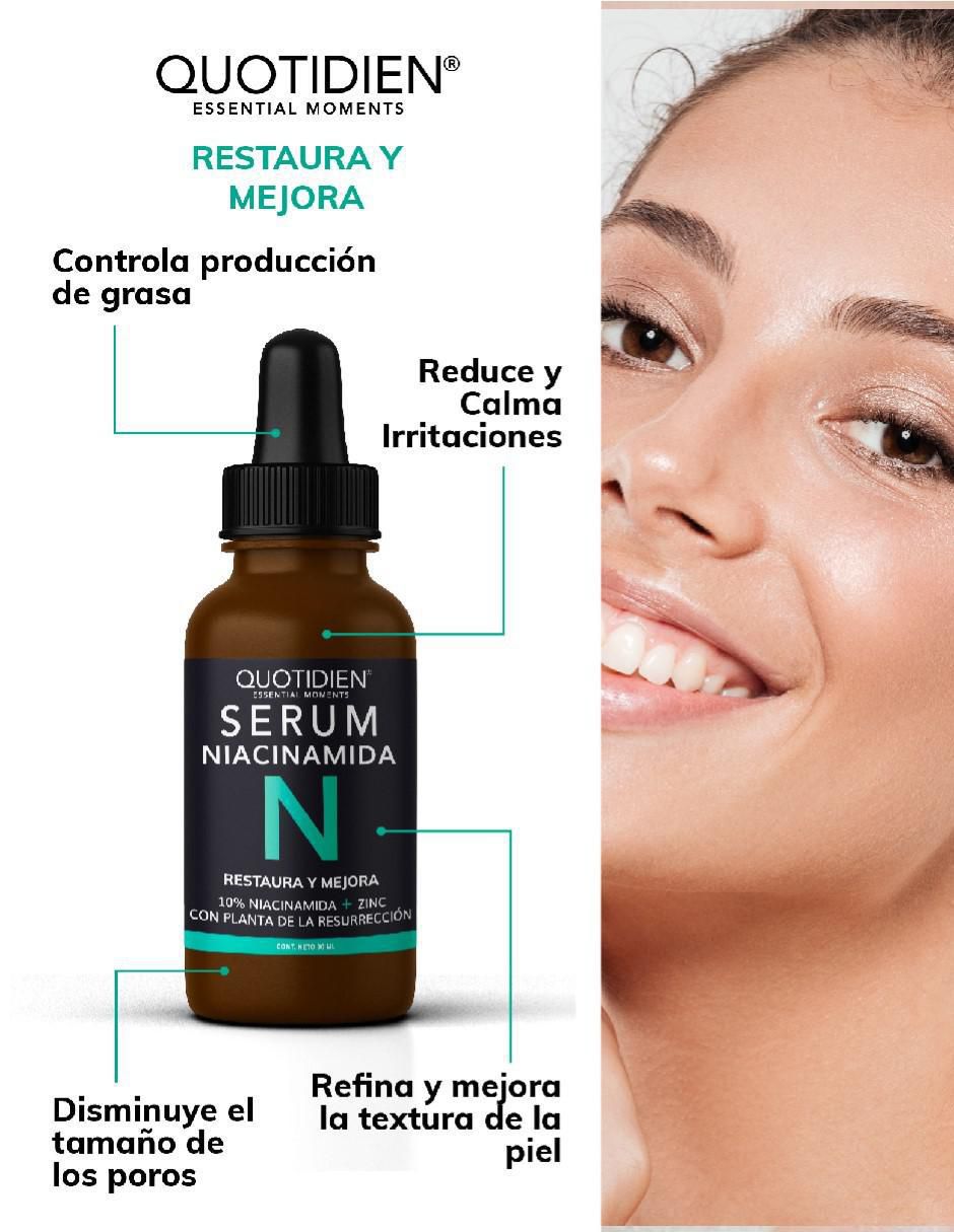 Sérum facial vitamina C + Suero ácido hialurónico + niacinamida + glicólico Skin Care para todo tipo de piel 7