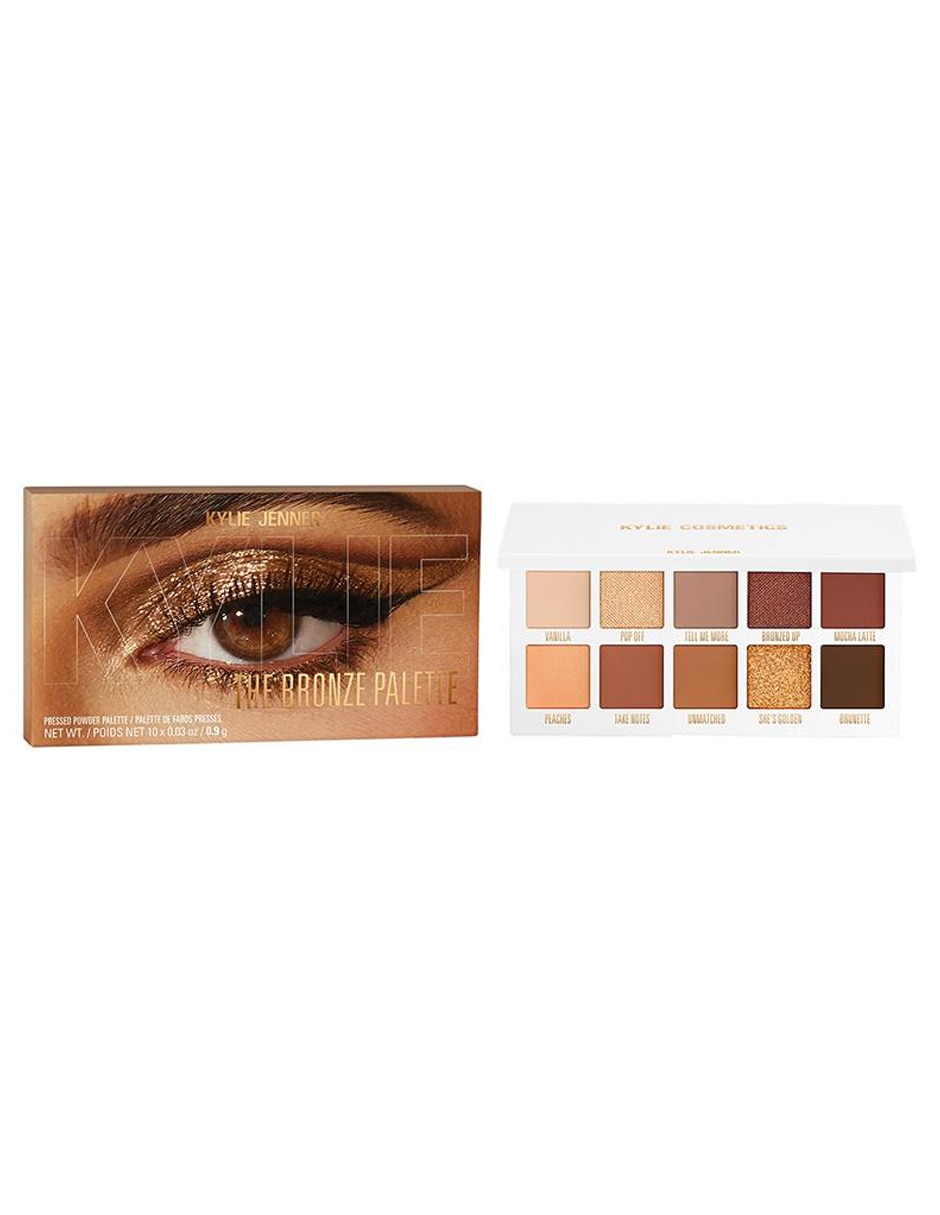 Paleta de sombras para ojos 10 tonos 3
