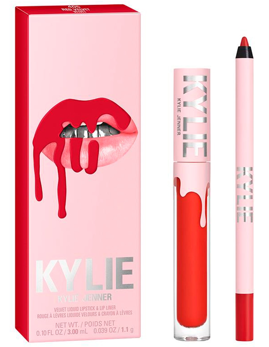 VELVET LIP KIT,ROJO