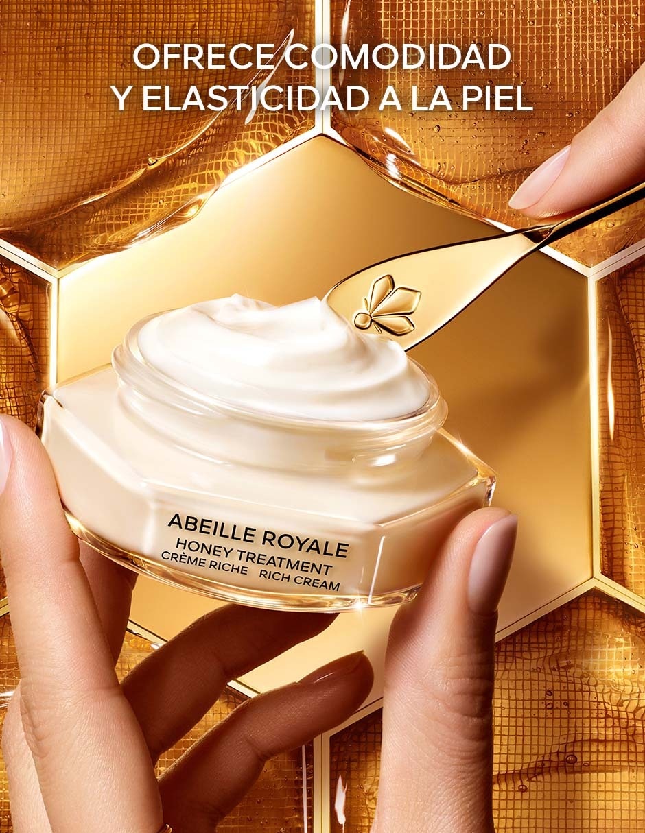 Crema facial recomendada para hidratar de día Abeille Royale para todo tipo piel 2