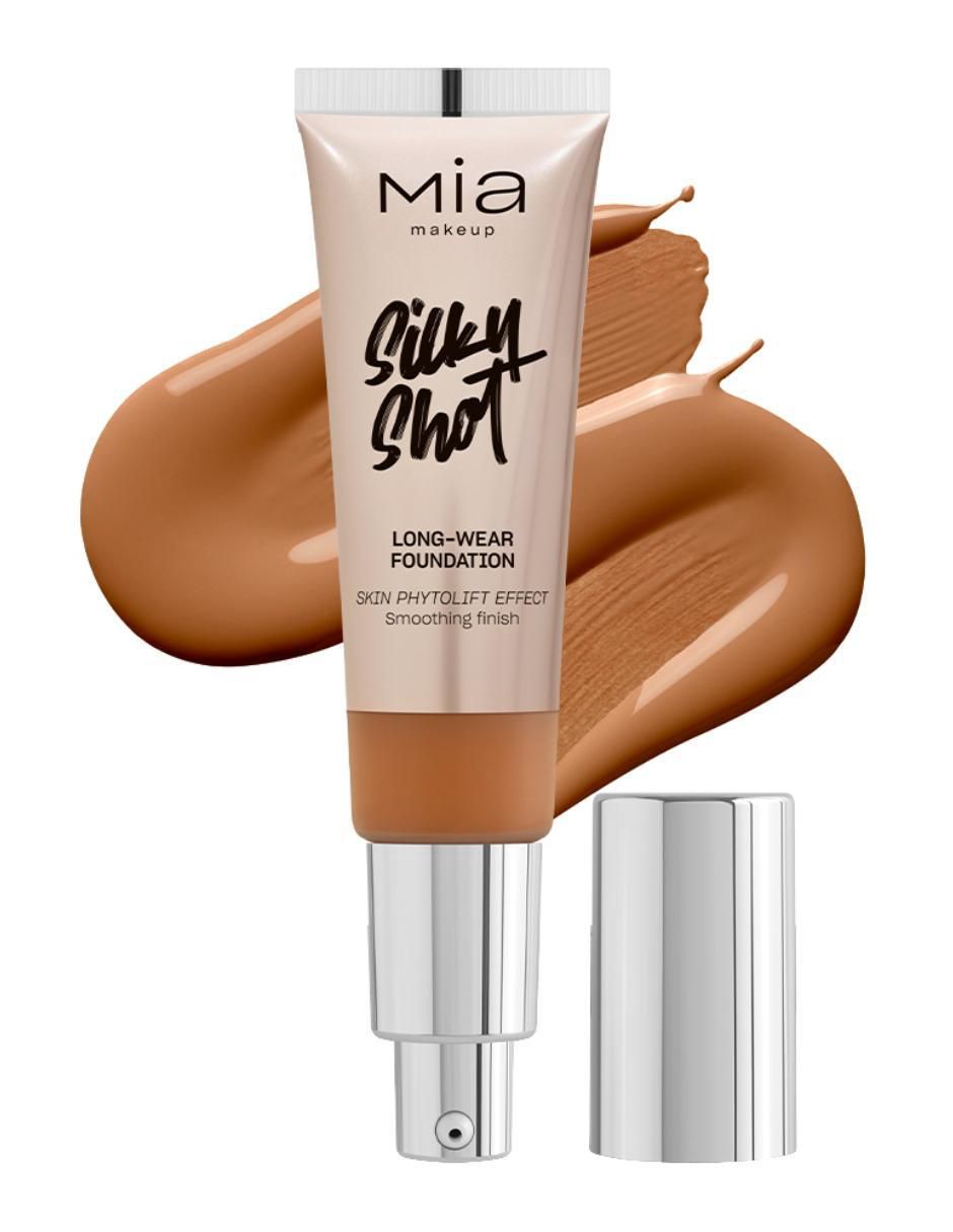 "base de maquillaje/set base de maquillaje" líquido mia makeup sin familia o colección mate