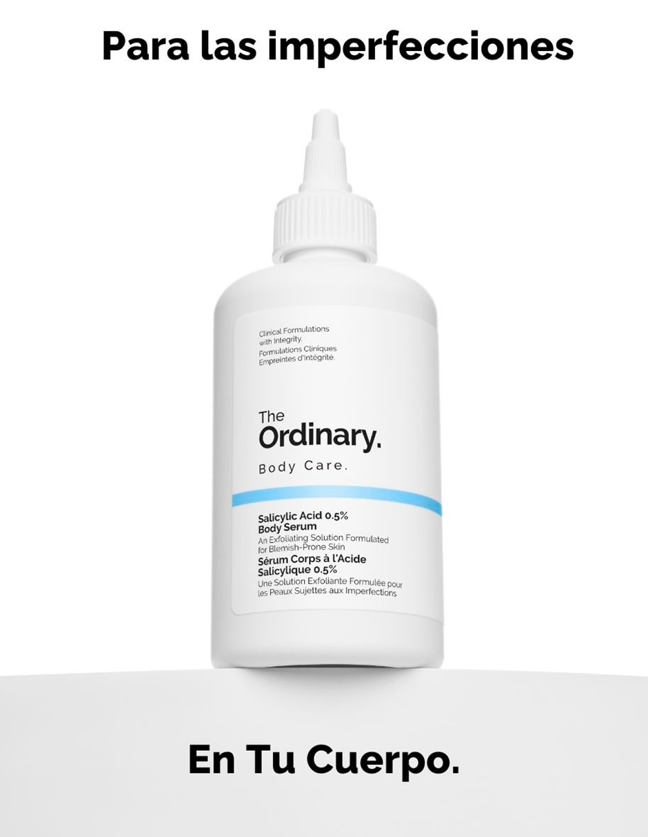 Sérum exfoliante para cuerpo Salicylic Acid 0.5% todo tipo piel 2