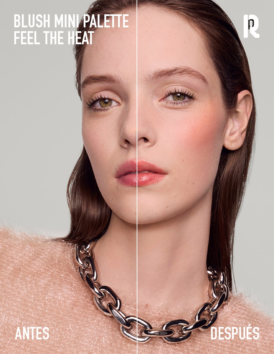 Blush en crema Rabanne Mini Blushy Palette