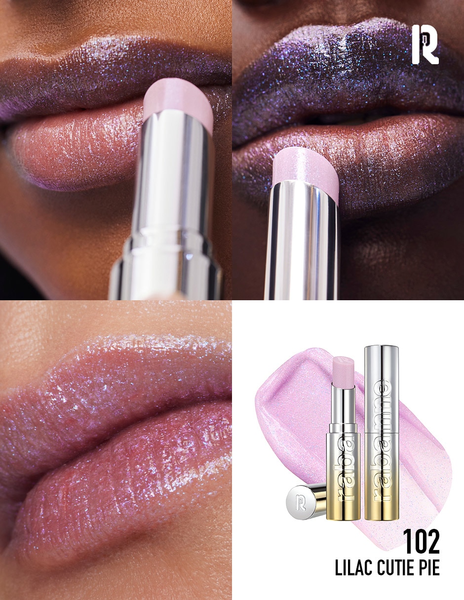 Labial aperlado Rabanne Dramalips Glassy Pearly