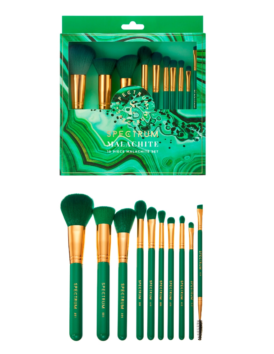 Set de brochas Malachite