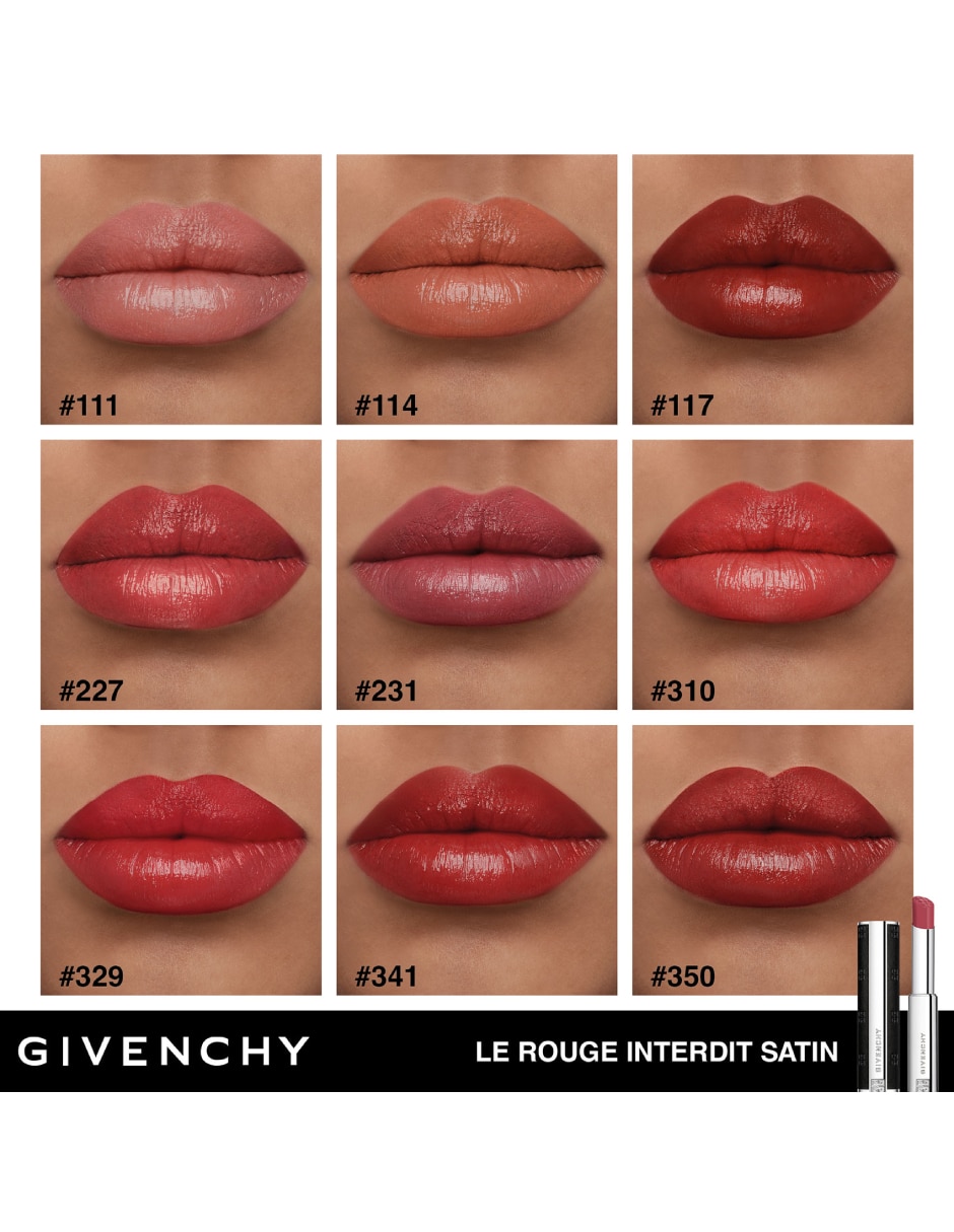 Labial satinado Le Rouge Interdit Satin 6