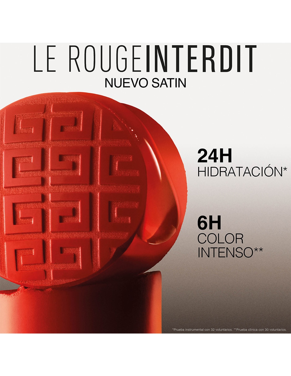 Labial satinado Le Rouge Interdit Satin 10