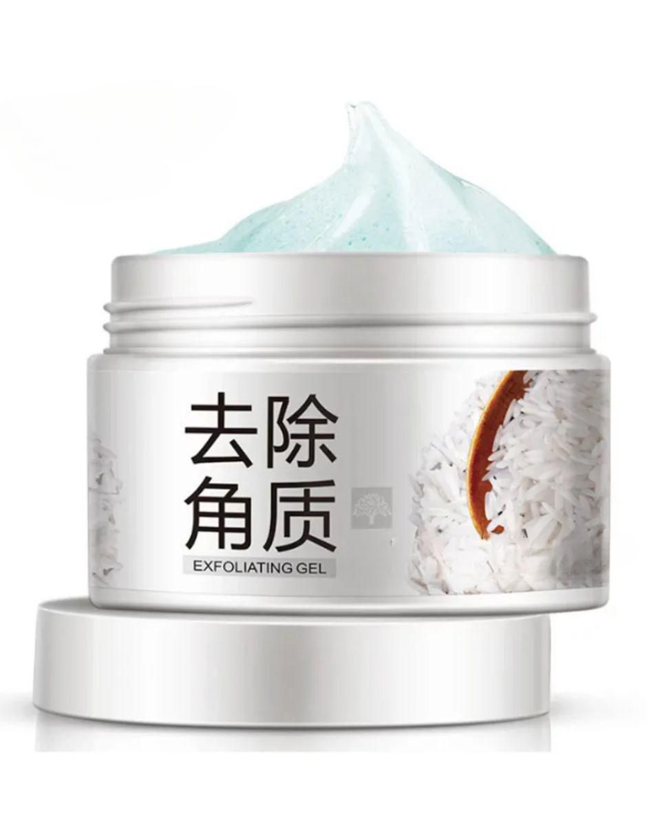 Exfoliante facial Exfoliante arroz para piel seca y sensible