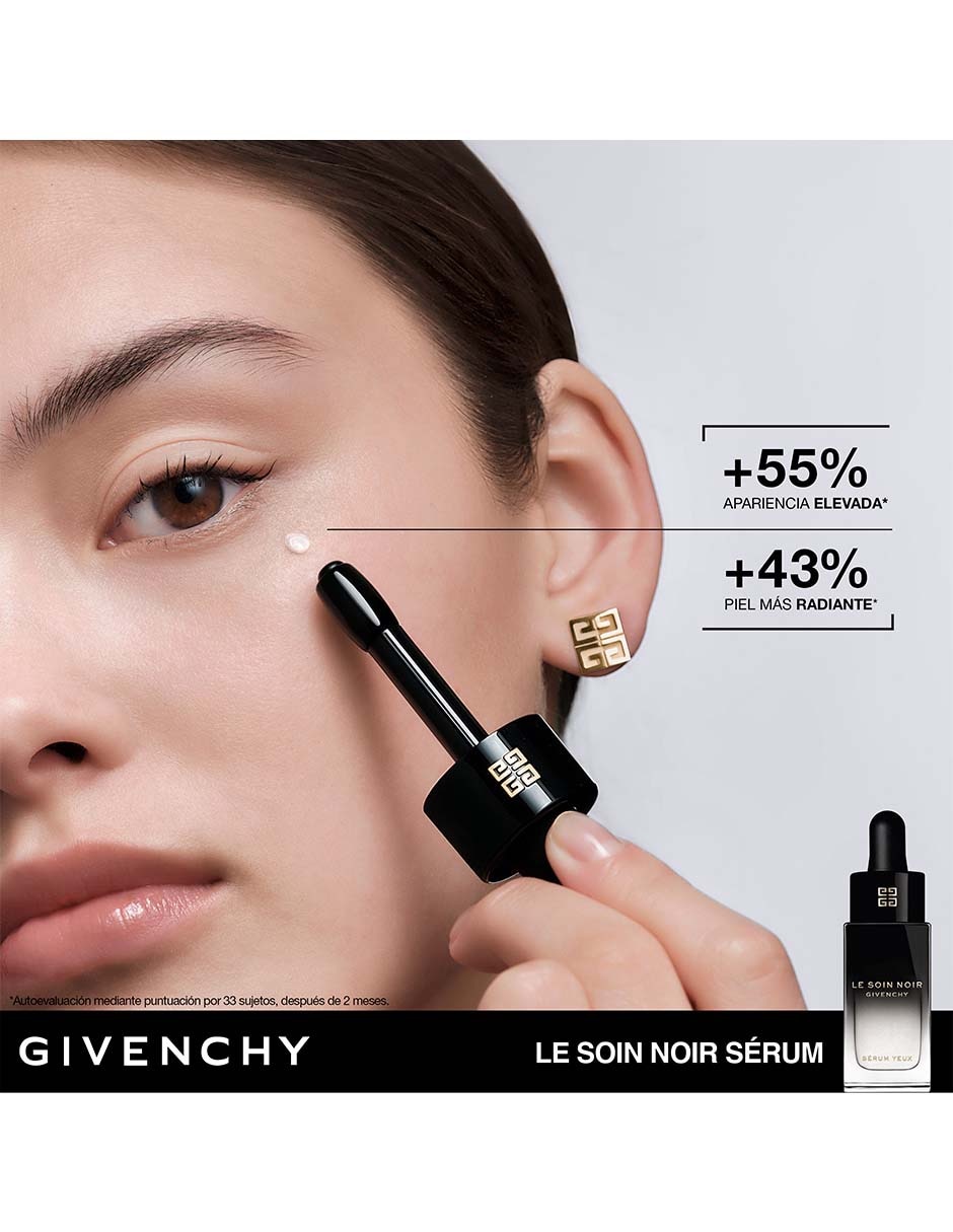 Sérum contorno de ojos Antiedad y firmeza Le Soin Noir todo tipo piel 10