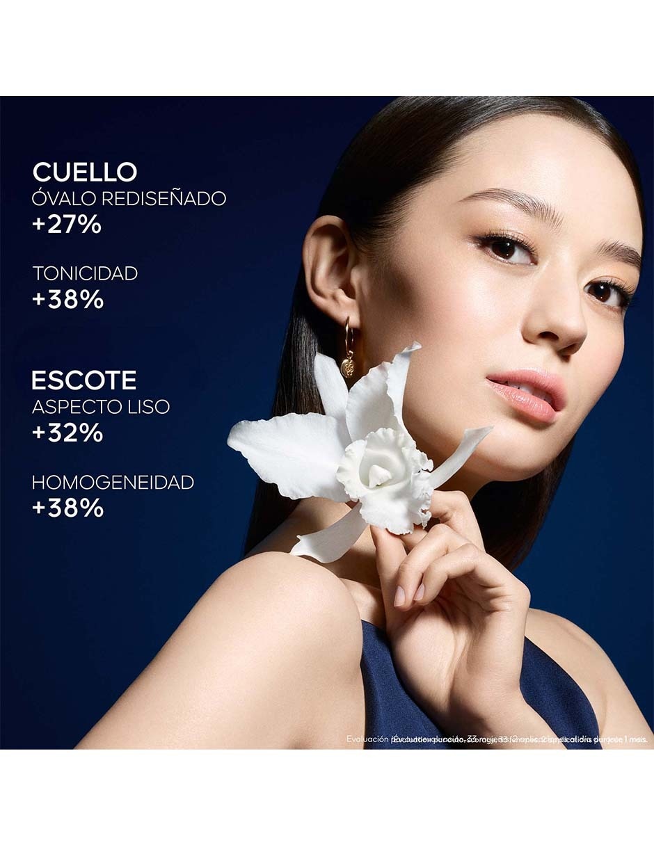 Crema para cuello y escote recomendada para reafirmar día y noche Orchidée Impériale para todo tipo piel 9