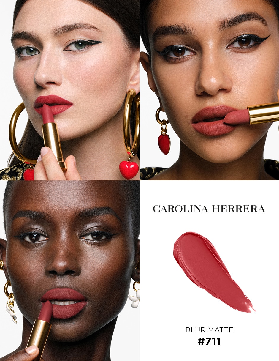 Labial mate Carolina Herrera Fabulous Kiss Blur Matte
