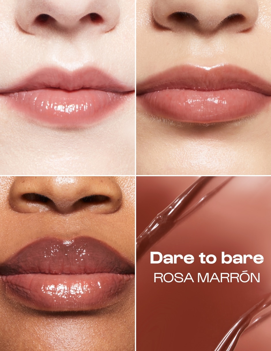 BÁLSAMO LABIAL CON COLOR,NUDE MARRÓN