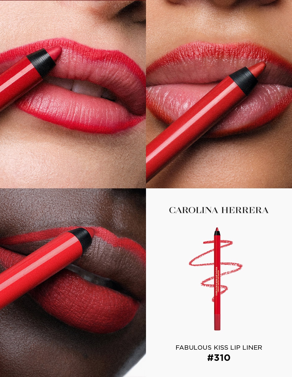 Delineador para labios mate Carolina Herrera Fabulous Kiss Lip Liner 2