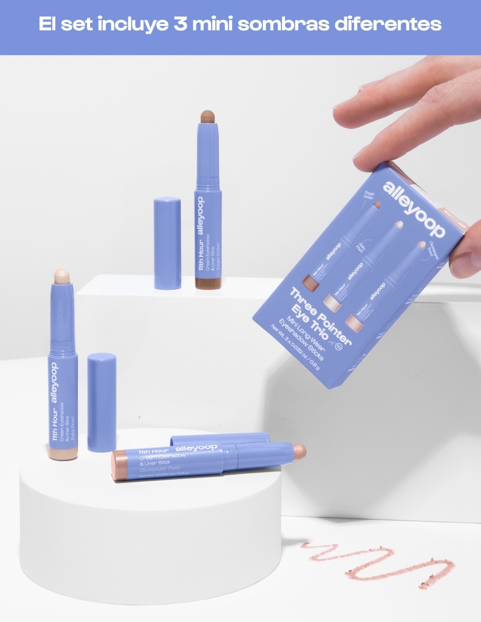 Set de maquillaje Three Pointer Eye Trio 2