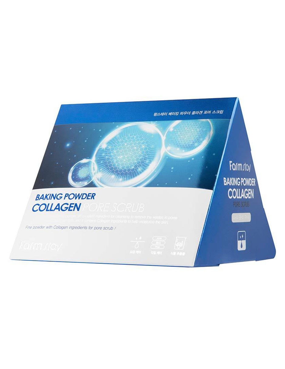 Exfoliante facial Baking Powder Collagen Pore Scrub todo tipo de piel 2