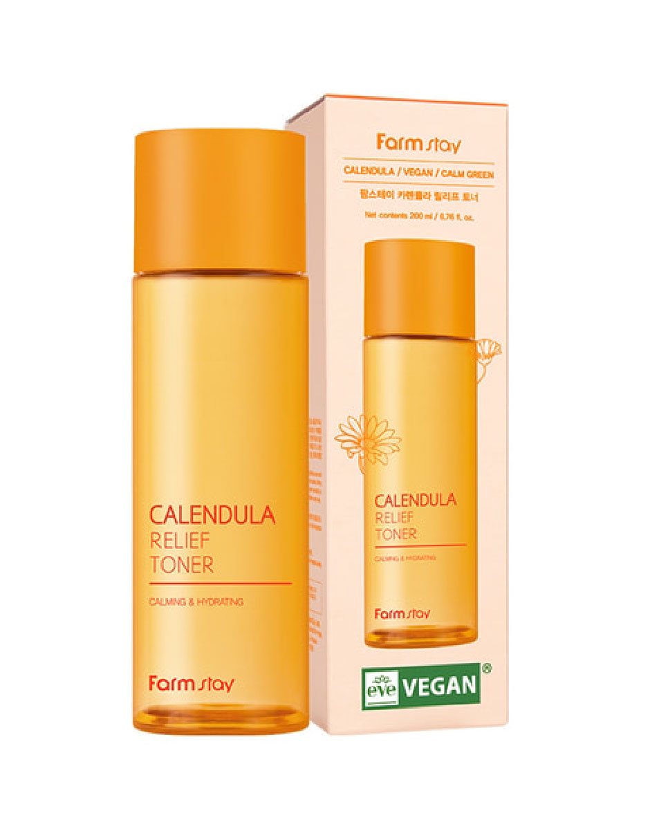 Tónico antiedad Caléndula Relief Toner 2