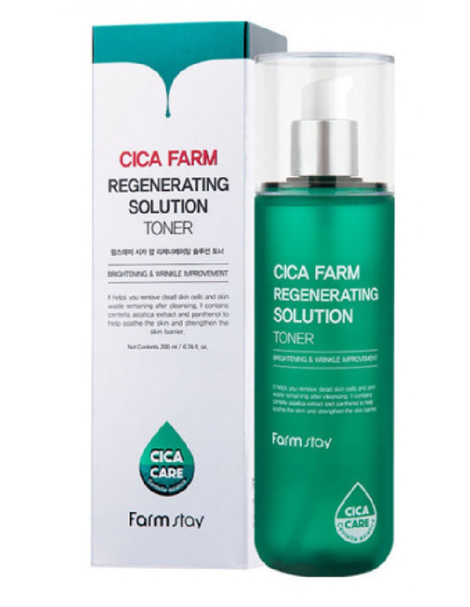 Tónico hidratante Cica Regenerating Solution Farmstay 2